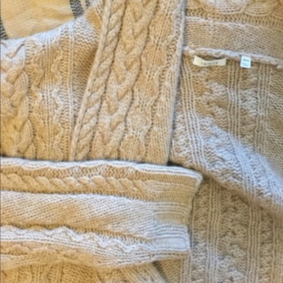 Nordstrom 100% Thick Hand Knit Cashmere Sweater - Picture 3 of 7